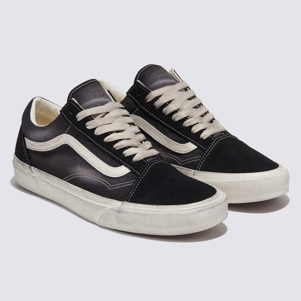 80s USA製　スウェード 黒 VANS 実寸26.5-27.0 80s USA製 スウェード 黒 VANS 実寸26.5-27.0 スケート - メルカリ