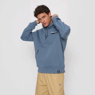 

Толстовка мужская с капюшоном Champion Heavy Fleece синий