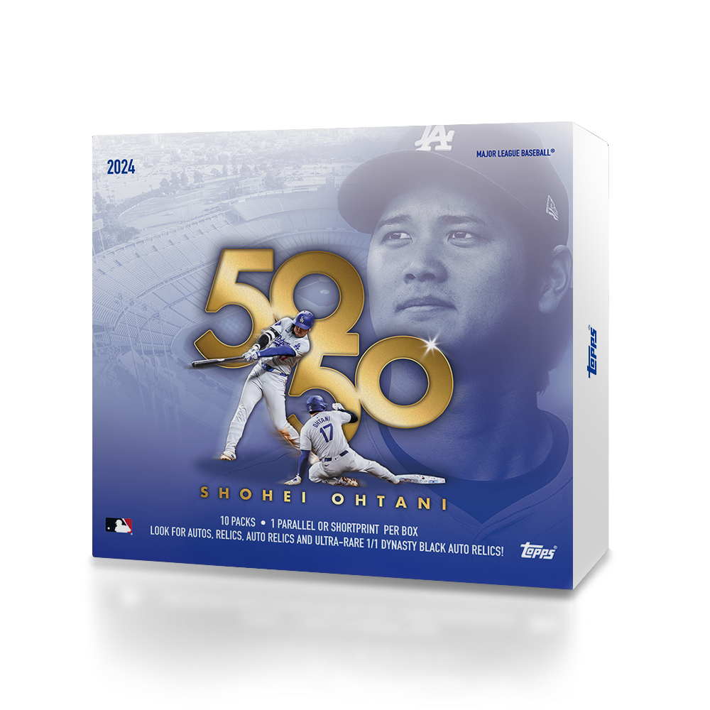 2024 MLB Topps SHOHEI OHTANI 50/50 LA DODGERS 10 pack BOX