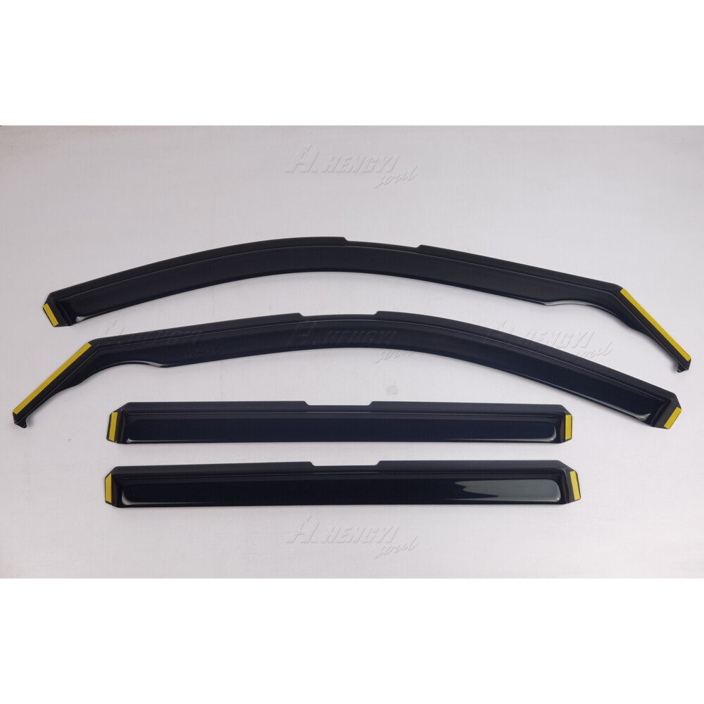 In-Channel For 2022-24 Jeep Grand Cherokee L Sun Rain Guards Vent Visors Shade