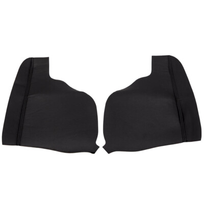 2*Door Panels Armrest Replacement Leather Cover For Honda Odyssey 11-17 Black