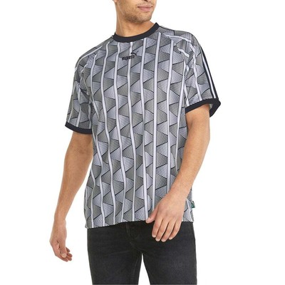 

Puma The Neverworn Pattern Graphic Crew Neck Футболка с коротким рукавом мужская серая Casu, Grey, Puma The Neverworn Pattern Graphic Crew Neck Short Sleeve T-Shirt