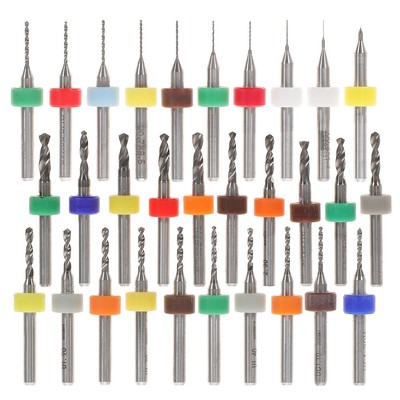  30 Pcs Pcb Drill Bit Mini Carbide Bits Jewelry Manual Hand Micro