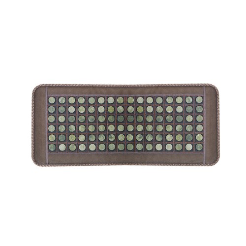 2xStone heating mat Tourmaline Natural Jade Negative Ions InfraRed Pad Device US