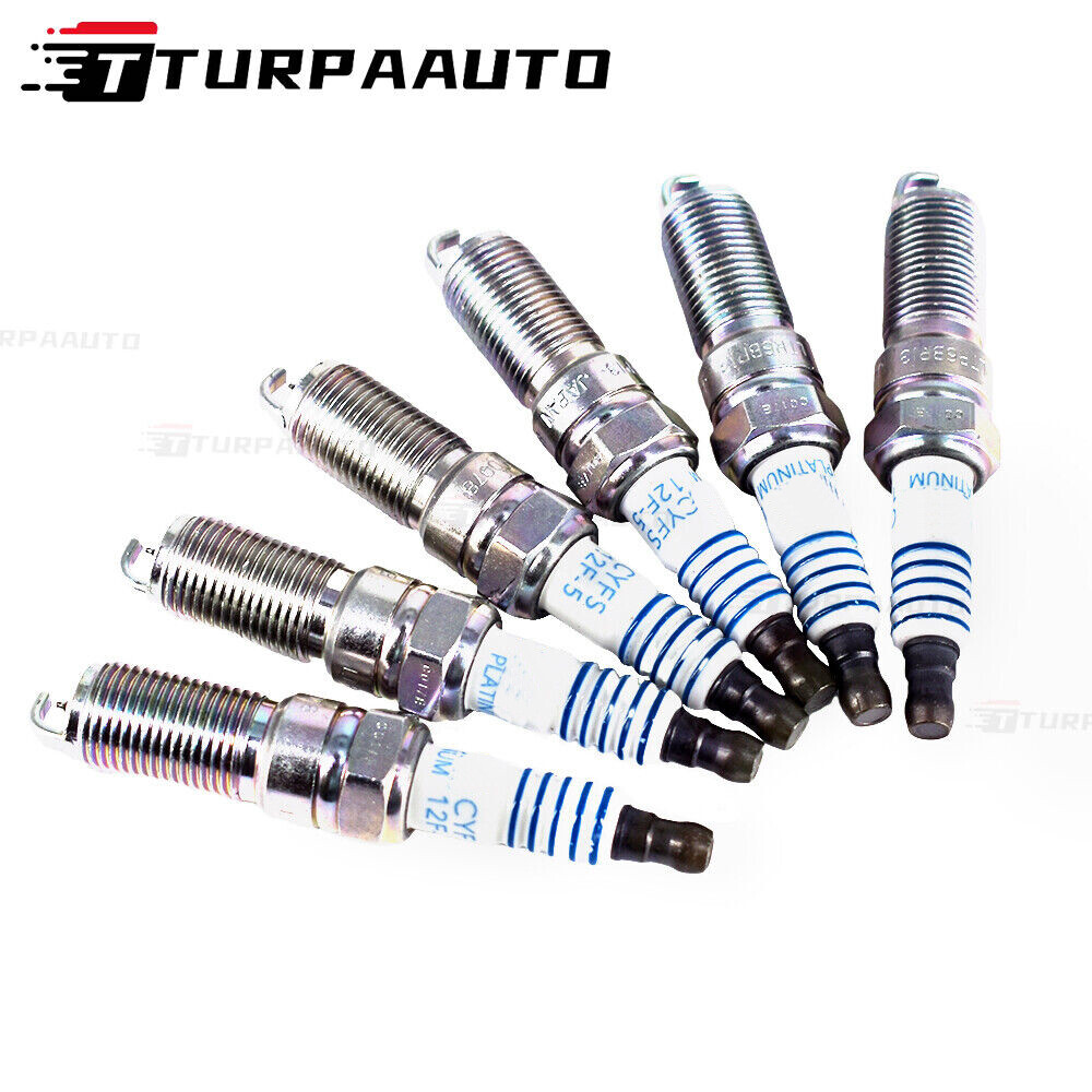 6Set Motorcraft Ignition Coil DG520 & Spark Plug SP520 For Ford 10-14 3.7L UF553