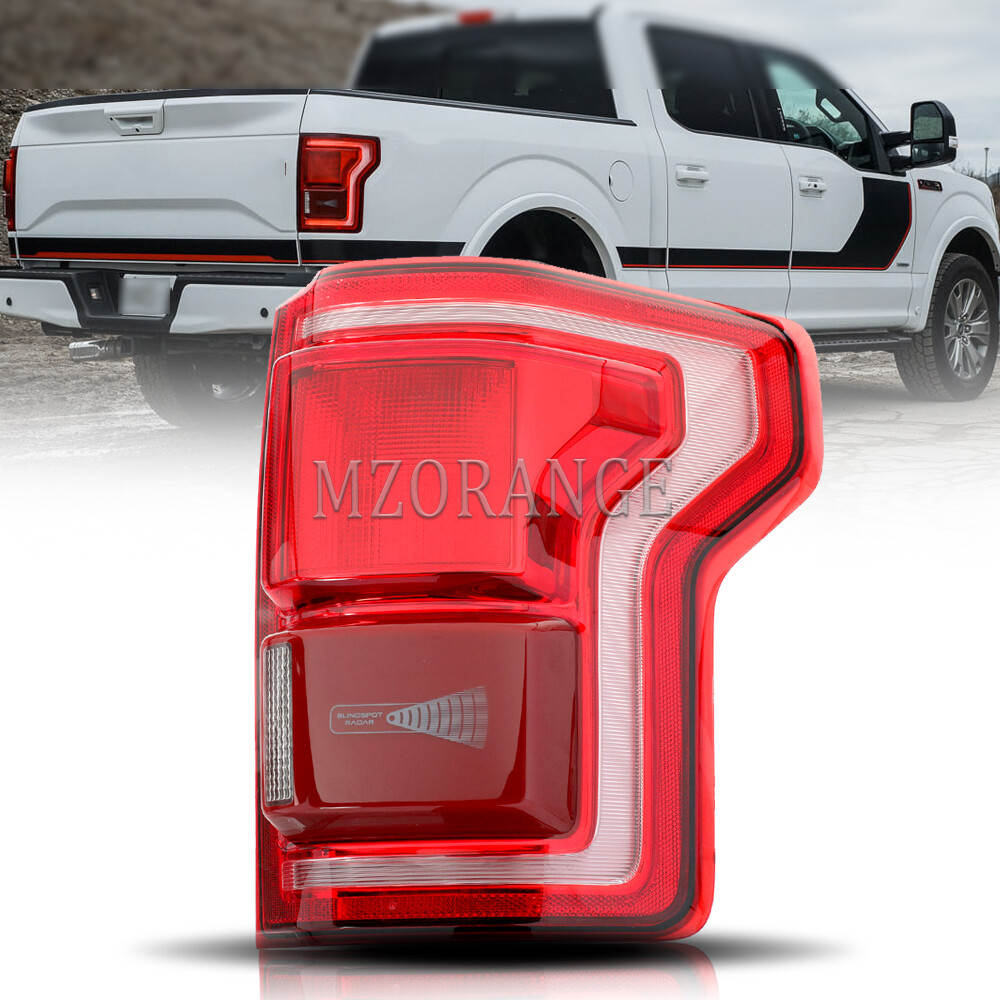 For Ford F150 F-150 2015 2016 2017 W/Blind Spot Right/RH  LED Tail Light Brake