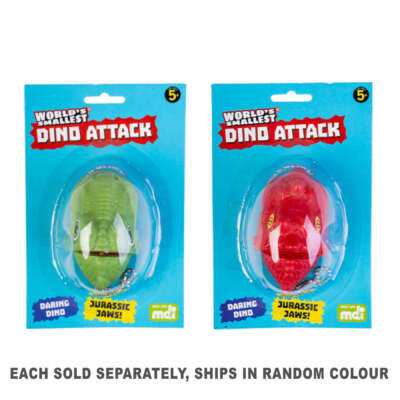 World's Smallest Dino Attack: Mini Sized for Bite-Sized Fun! (1pc Random Style)