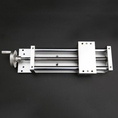 16'' Manual Sliding Table CNC Slide Ballscrew Linear Stage Actuator Module 400mm