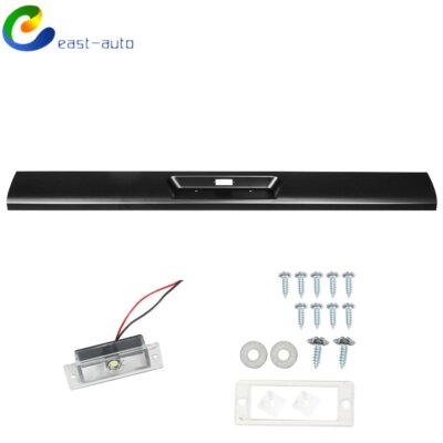 Rear Steel Roll Pan For 1995-2004 Tacoma Standard Bed W/ License Led Lamp Screws