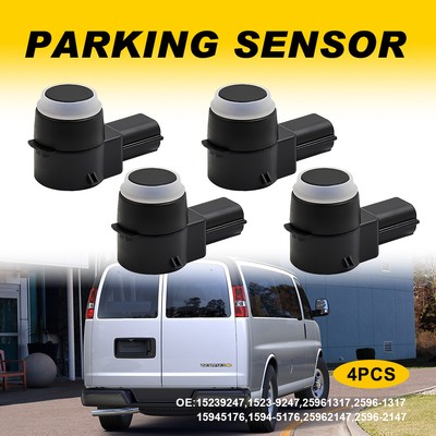 4Pcs Reverse Backup Parking Park Assist For Bumper Sensor GMC Chevy 15239247 US