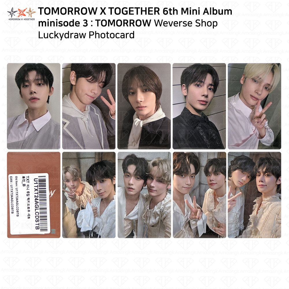 TXT TOGETHER Weverse ラッキードロー コンプ 3セット $_57.JPG
