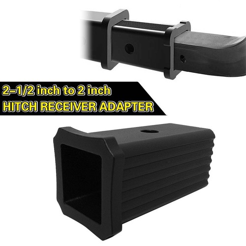 2-1/2" to 2" Trailer Hitch Reducer Adapter Truck Receiver Insert Sleeve Convert