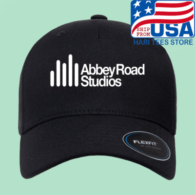 Abbey Road Studios Black Hat Baseball Cap Size S/M & L/XL