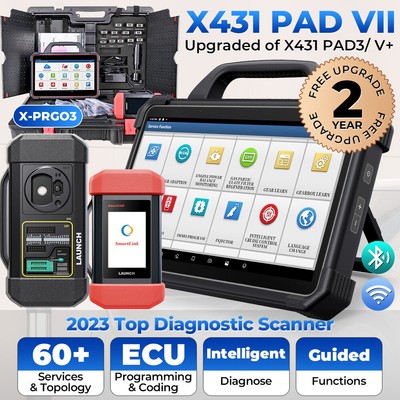 LAUNCH X431 Pad VII X-PROG3 Intelligent Car Diagnostic Scanner K Programming