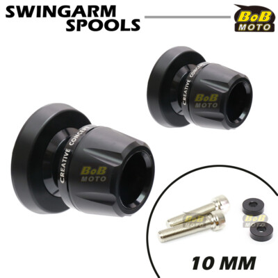For Kawasaki ZZR 1400 (ZX-14R) 06 07 08 14 15 16 BoB CNC Swingarm Spools