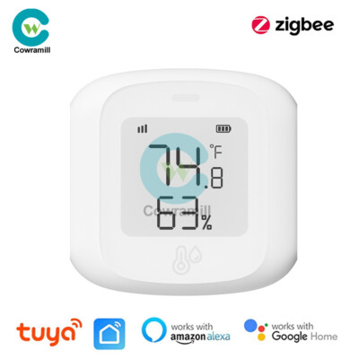 Tuya Smart WiFi/Zigbee Temperature Humidity Sensor Meter Thermometer Hygrometer