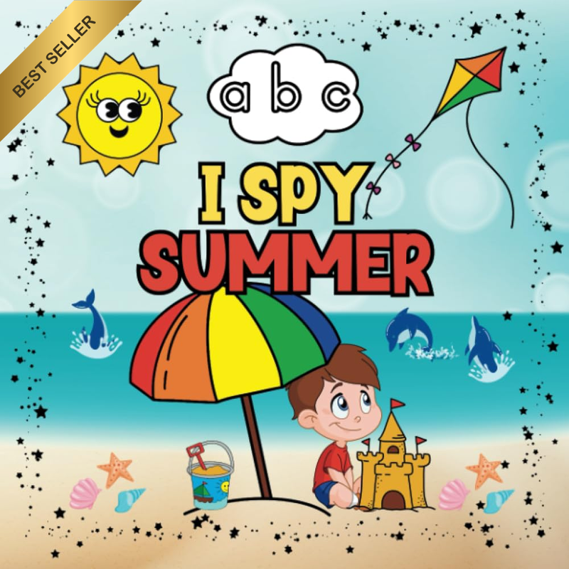 I Spy Summer: ABC Coloring Activity Book