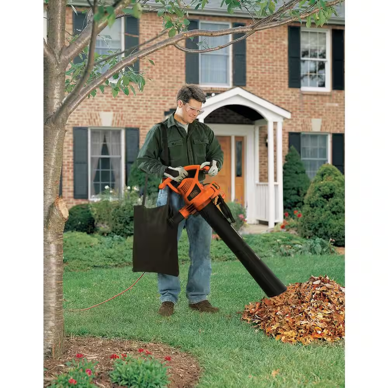 210 Mph 300 Cfm 12 Amp 3-in-1 Corded Electric Handheld Leaf Blower/vacuum/mulc