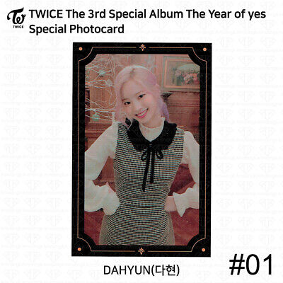 TWICE 3rd Special Album The Year of Yes Official Photocard KPOP K-POP