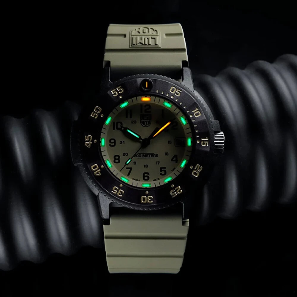 Pre-owned Luminox Original Navy Seal Evo Military Swiss Made Watch 43 Mm Xs.3010.evo.s