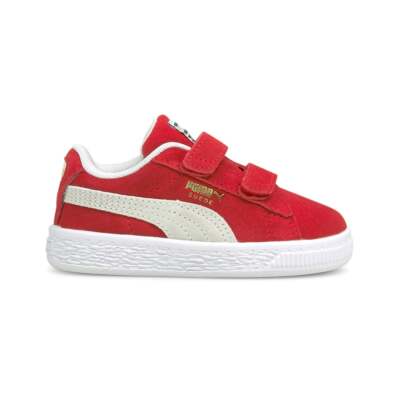 

Puma Suede Classic Xxi V Ac Slip On Toddler Boys Красные кроссовки Повседневная обувь 3805, Красный, Puma Suede Classic Xxi V Ac Slip On Toddler