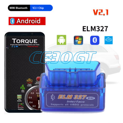 Mini ELM327 Bluetooth Scanner code reader V2.1 OBD2 Auto Diagnostic Tool Scanner