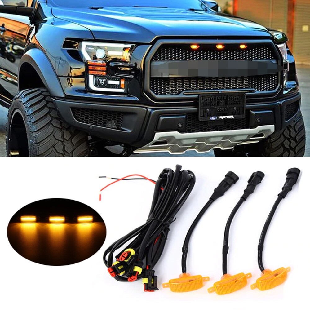 フォード F-150 Raptor LED ライセンスランプ F-150 2015- / ラプター 2017- 6500K ホワイト 2個セット R-144 F-150 LED フォード 2017- RAPTOR ランプ