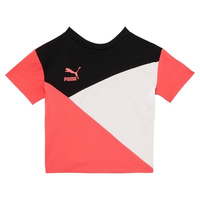 

Puma Art Of Sport Pack Logo Спортивная футболка с круглым вырезом и короткими рукавами для мальчиков, Black;pink, Puma Art Of Sport Pack Logo Crew Neck Short Sleeve Athletic T-Shi