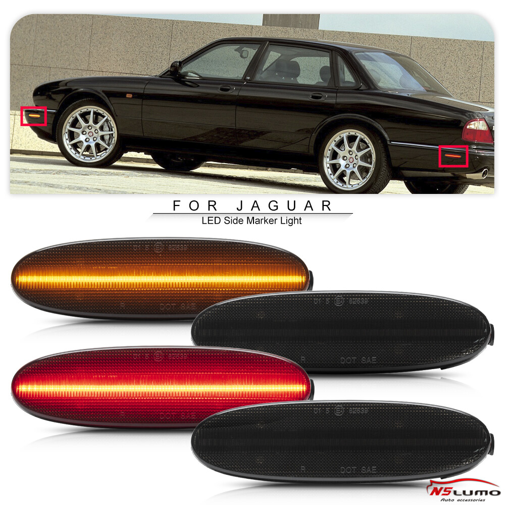 For 98-03 Jaguar XJ XJ8 XJR Sport VDP LED Front Rear Side