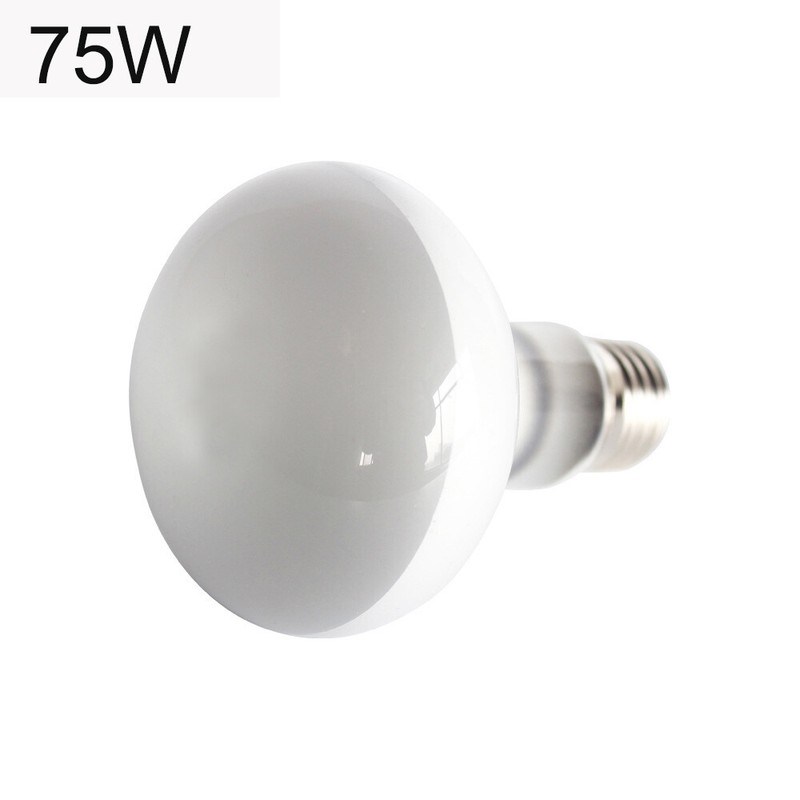E27 220V 25/50/75/100W Reptile Lizard Basking Light Heat Lamp UVA Halogen Bulb