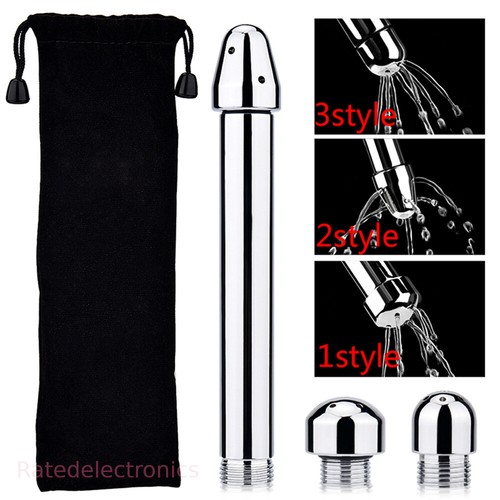 Metal Enema Shower Cleansing Kit Vaginal Anal Enema Colon Douche System Colonic