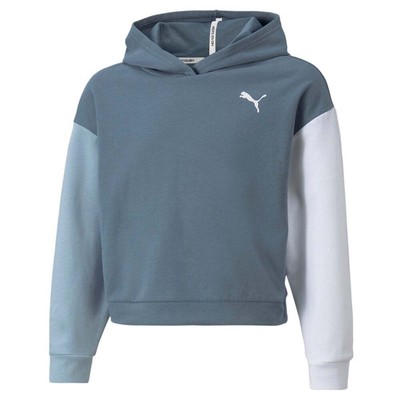 Puma Modern Sports Hoodie Youth Boys Синяя повседневная верхняя одежда 589214-64