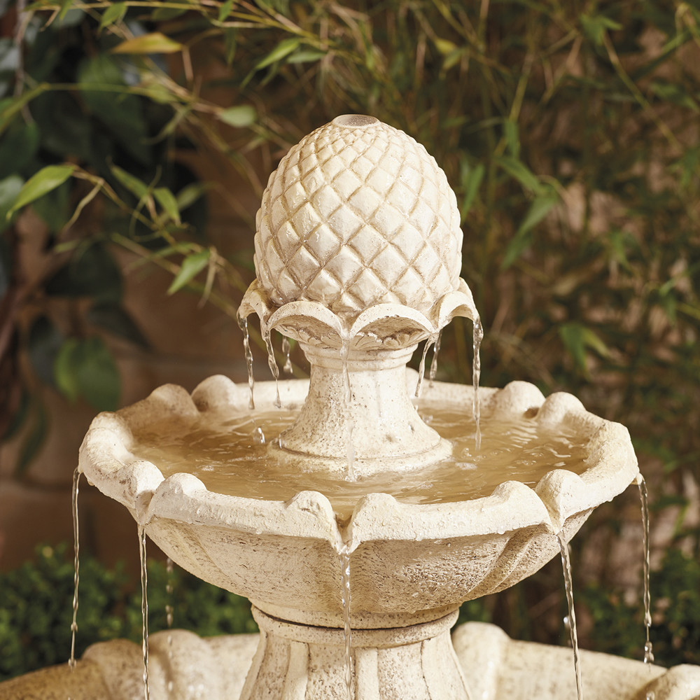 Serenity Garden Water Feature 3 Tier Fountain Cascade Bird Bath Indoor