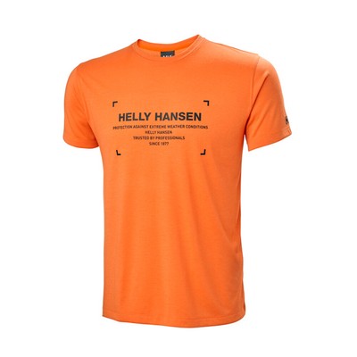 

Helly Hansen Move Quick-Dry SS Training T-Shirt Men маково-оранжевый, Helly Hansen Move Quick-Dry SS Training T-Shirt