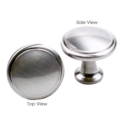 Knob Pull Kitchen/Bath Cabinet Door Drawer Modern Hardware Round Handles KPT
