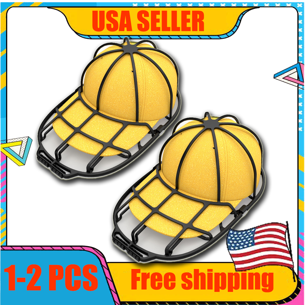 Washer Baseball Cap Cleaner Machine Washing Cage Holder Frame Net B