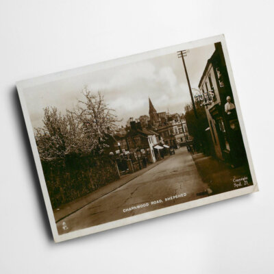 A6 PRINT - Vintage Leicestershire - Charnwood Road, Shepshed