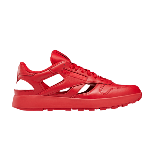 Pre-owned Reebok Maison Margiela X Classic Leather Dq 'vector Red' Gz0947 In Vector Red/black/footwear White