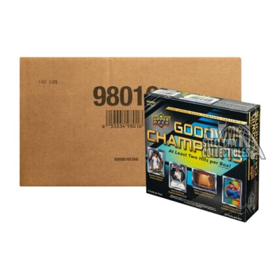 2022 Upper Deck Goodwin Champions Hobby 16-Box Case