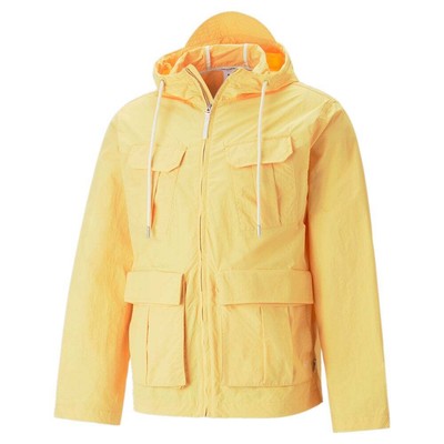

Puma Mmq Lightweight Full Zip Jacket Женская желтая повседневная спортивная верхняя одежда 537, Желтый, Puma Mmq Lightweight Full Zip Jacket