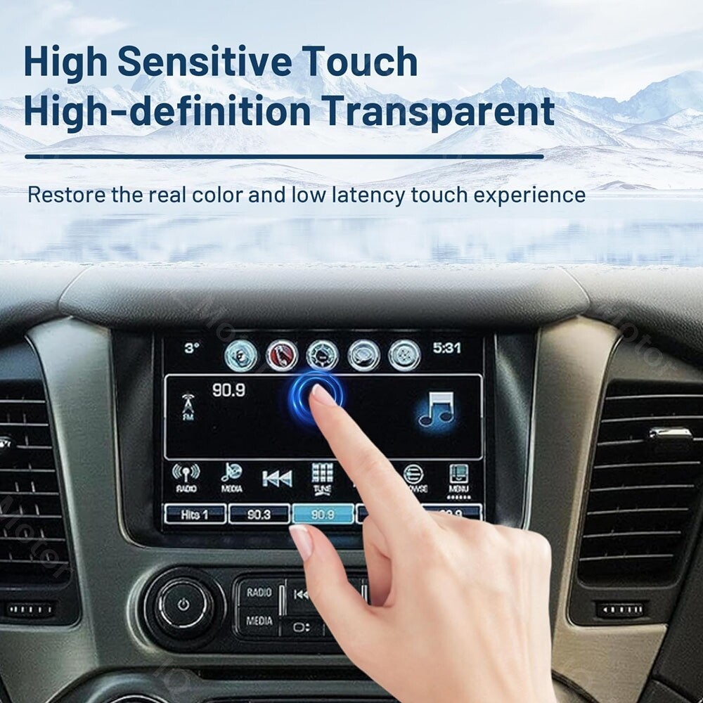 REPLACEMENT Radio Touch-Screen GLASS Digitizer LCD For15-18 Chevrolet GMC MYLINK