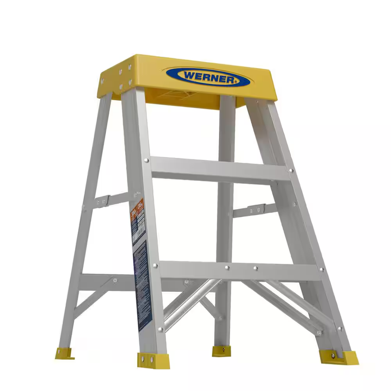 NEW DURABLE Aluminum Step Ladder 2ft (8ft Reach Height) 300l