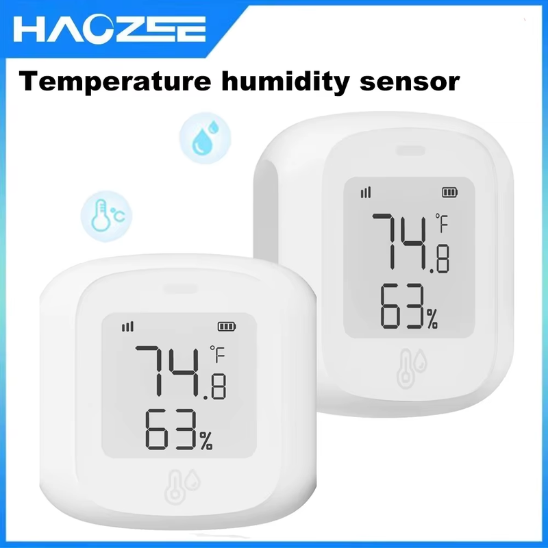 Smart WiFi/Zigbee Temperature and Humidity Sensor Indoor Hygrometer Thermometer
