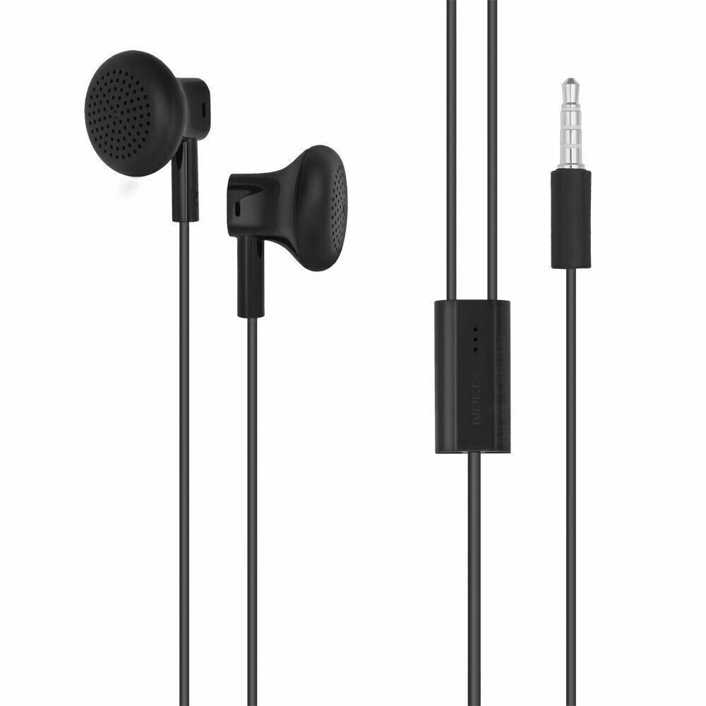 Nokia WH-108 Earbud Headset Mic Headphones For Nokia Lumia 530 525