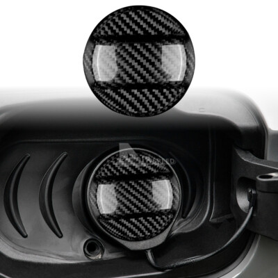 For Audi A1 A2 A3 A4 A5 A7 A8 Q3 Q5 Fuel Gas Tank Cap Cover REAL Carbon Fiber