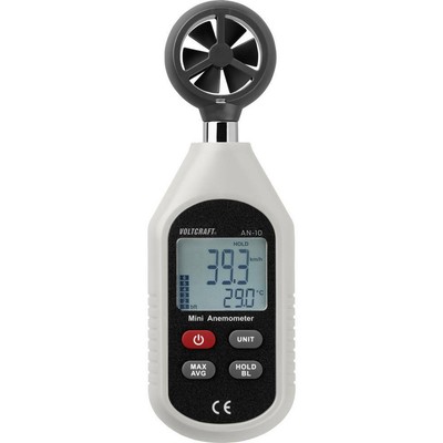 VOLTCRAFT AN-10 Anemometer 0.3 bis 30 m/s Magnet-Flügelrad