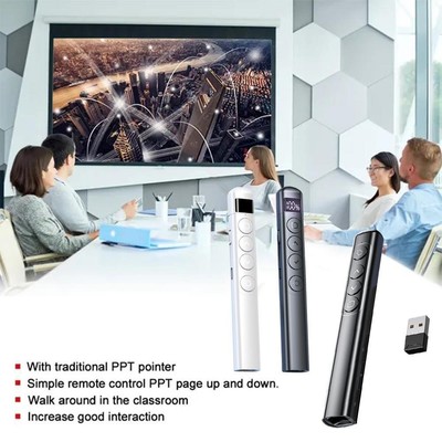 Wireless Presenter Laser-Pointer PPT Remote Control Pen Powerpoint Presentation