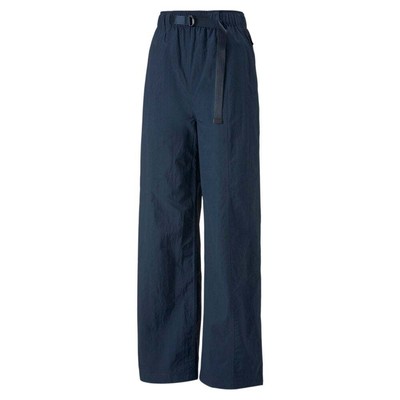 

Puma Inland Wide Leg Pants Женские синие повседневные спортивные штаны 53581873, Синий, Puma Inland Wide Leg Pants
