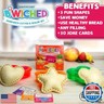 Sandwich Cutter and Sealer - Crustless Sandwich Maker - Great for Lunchbox and Bento Box - Boys and Girls Kids Lunch - Sandwich Cutters for Kids (Heart, Star, Mouse)