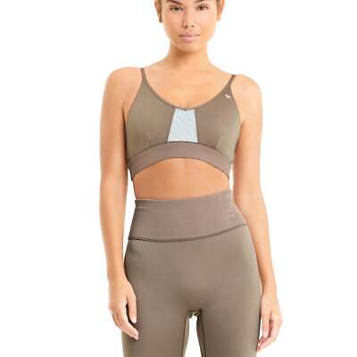 

Спортивное бра Puma Exhale Studio женское бежевое повседневное 520060-81, Бежевый